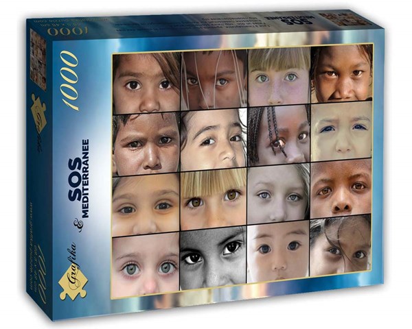 Grafika (00932) - "Eyes of Children around the World" - 1000 piezas