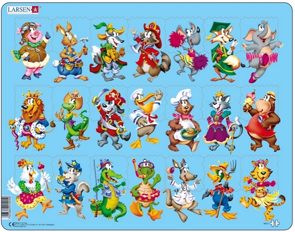 Larsen (NM5) - "Animals" - 21 piezas