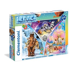 Clementoni (23977) - "Ice Age" - 104 piezas