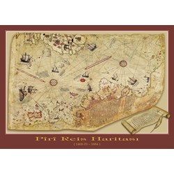 Art Puzzle (4308) - "The Piri Reis Map" - 1000 piezas