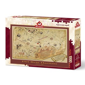Art Puzzle (4308) - "The Piri Reis Map" - 1000 piezas