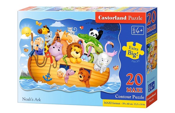 Castorland (C-02245) - "Noah's Ark" - 20 piezas