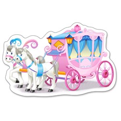 Castorland (B-005031) - "World of Princesses" - 3 4 6 9 piezas