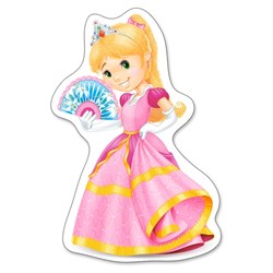 Castorland (B-005031) - "World of Princesses" - 3 4 6 9 piezas