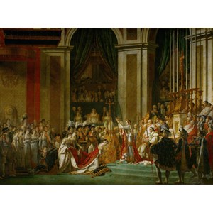 Grafika (01195) - Jacques-Louis David: "The Coronation of Napoleon, 1805-1807" - 2000 piezas