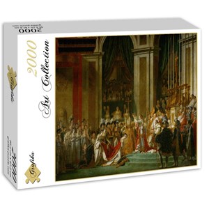 Grafika (01195) - Jacques-Louis David: "The Coronation of Napoleon, 1805-1807" - 2000 piezas