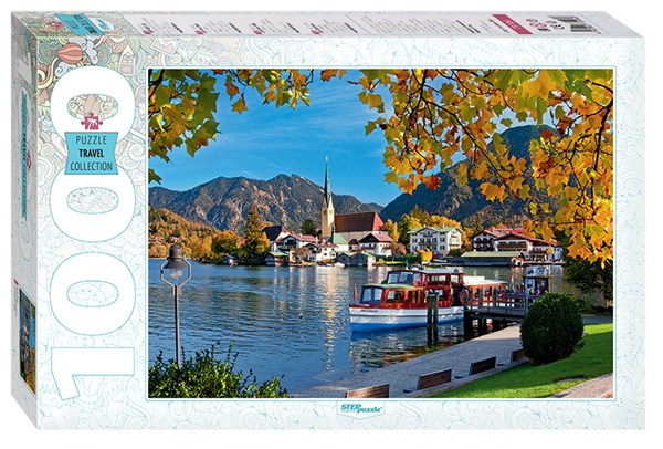 Step Puzzle (79104) - "Tegernsee, Bavaria" - 1000 piezas