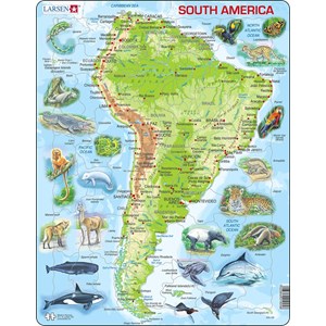 Larsen (A25-GB) - "South America" - 65 piezas