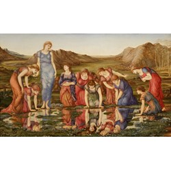 D-Toys (72733-1) - Edward Burne-Jones: "The Mirror of Venus, 1875" - 1000 piezas