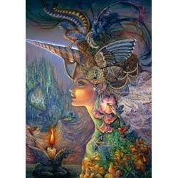 Grafika (T-00361) - Josephine Wall: "My Lady Unicorn" - 2000 piezas