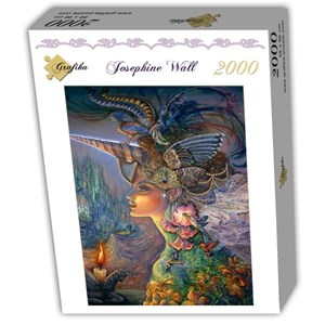 Grafika (T-00361) - Josephine Wall: "My Lady Unicorn" - 2000 piezas