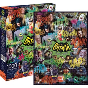 Aquarius (65242) - "Batman TV Collage (DC Comics)" - 1000 piezas