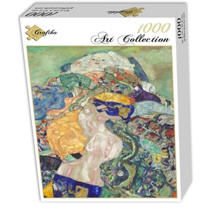 Grafika (01594) - Gustav Klimt: "Baby (Cradle), 1917-1918" - 1000 piezas