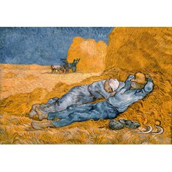 Grafika Kids (00001) - Vincent van Gogh: "La Sieste (d'après Millet), 1890" - 12 piezas