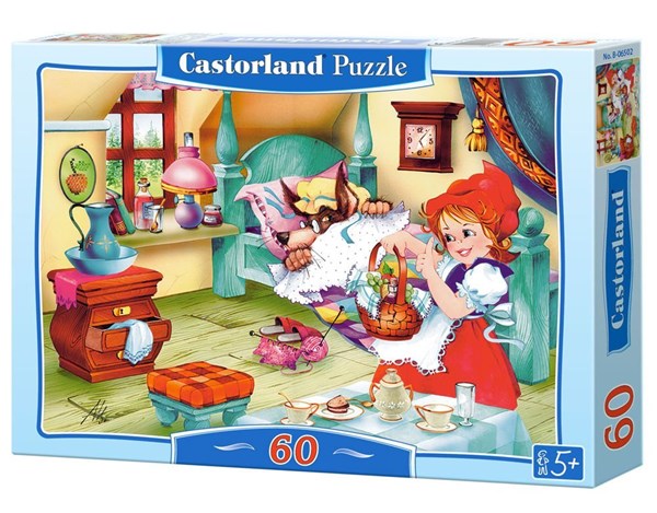 Castorland (B-06502) - "Red Riding Hood" - 60 piezas
