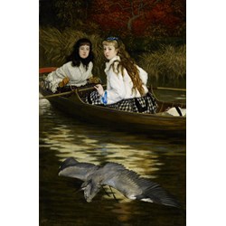 D-Toys (72771-1) - James Tissot: "On the Thames, A Heron" - 1000 piezas