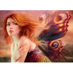 Heye (29612) - Melanie Delon: "Butterfly Wings" - 1000 piezas