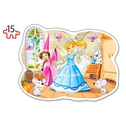 Castorland (B-020027) - "Cinderella" - 9 15 piezas