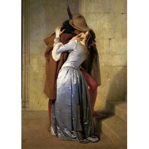 Ravensburger (15405) - Francesco Hayez: "The Kiss" - 1000 piezas