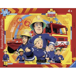 Ravensburger (06114) - "Fireman Sam" - 33 piezas