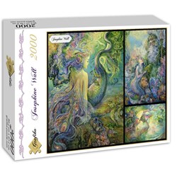 Grafika (00869) - Josephine Wall: "Collage Josephine Wall" - 2000 piezas
