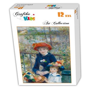 Grafika (00164) - Pierre-Auguste Renoir: "The Two Sisters, On the Terrace, 1881" - 12 piezas