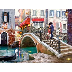 Castorland (C-200559) - Richard Macneil: "Venice Bridge" - 2000 piezas