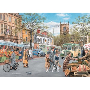 Falcon (11146) - Trevor Mitchell: "Skipton Market" - 500 piezas