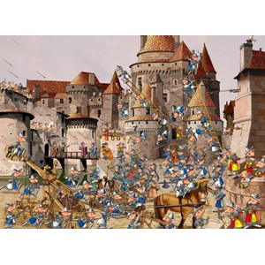 Grafika (01447) - François Ruyer: "Attack of the Castle" - 300 piezas