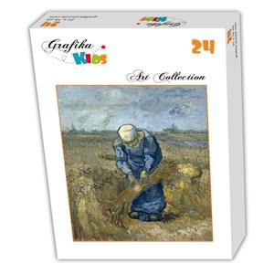 Grafika Kids (00301) - Vincent van Gogh: "Peasant woman binding sheaves (after Millet)" - 24 piezas