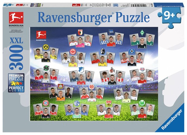 Ravensburger (13239) - "Bundesliga 2017/2018" - 300 piezas