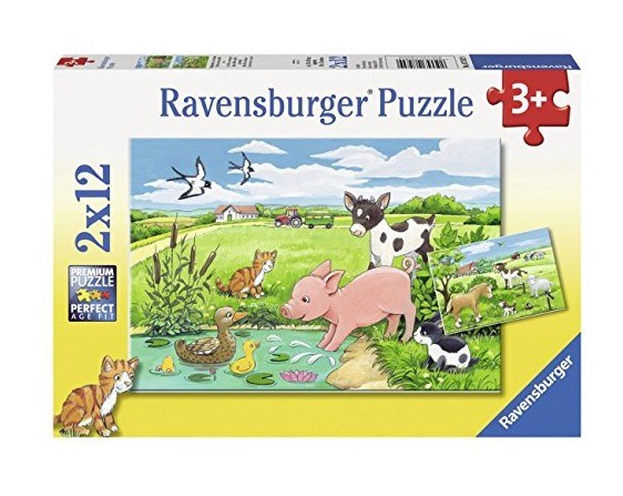 Ravensburger (07582) - "Baby Animals on The Farm" - 12 piezas