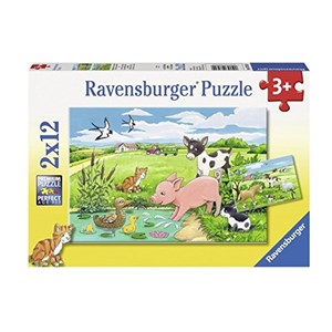 Ravensburger (07582) - "Baby Animals on The Farm" - 12 piezas