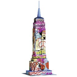 Ravensburger (12599) - "Empire State Building Pop Art" - 216 piezas