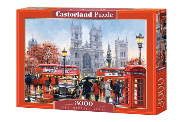 Castorland (C-300440) - Richard Macneil: "Westminster Abbey" - 3000 piezas