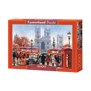 Castorland (C-300440) - Richard Macneil: "Westminster Abbey" - 3000 piezas