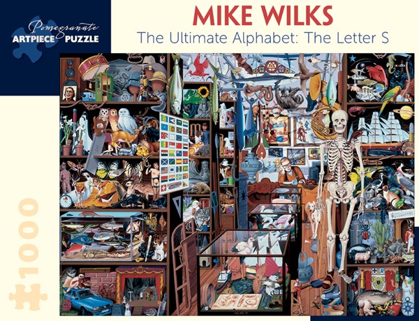 Pomegranate (AA896) - Mike Wilks: "The Ultimate Alphabet: The Letter S" - 1000 piezas