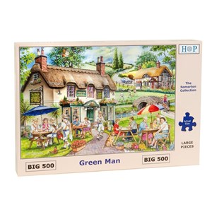 The House of Puzzles (3886) - "Green Man" - 500 piezas