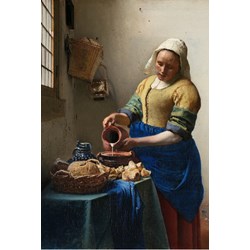 Grafika (00154) - Johannes Vermeer: "The Milkmaid, 1658-1661" - 100 piezas