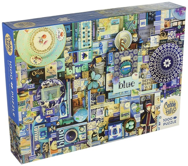 Cobble Hill (51865) - Shelley Davies: "Blue" - 1000 piezas