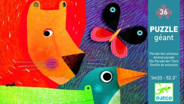Djeco (DJ07171) - "Animal Parade" - 36 piezas