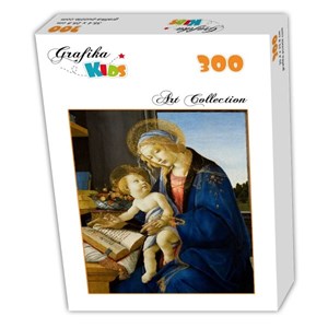 Grafika Kids (00696) - Sandro Botticelli: "The Madonna of the Book, 1480" - 300 piezas