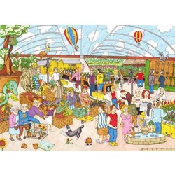 The House of Puzzles (3855) - "Garden Follies" - 1000 piezas