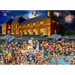 Grafika (02132) - François Ruyer: "Château de Vallery" - 300 piezas