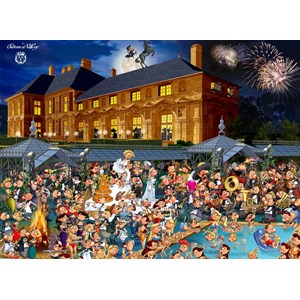 Grafika (02132) - François Ruyer: "Château de Vallery" - 300 piezas