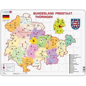 Larsen (K33) - "Bundesland, Freistaat Thüringen" - 70 piezas