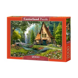 Castorland (C-200634) - Dominic Davison: "Toadstool Cottage" - 2000 piezas