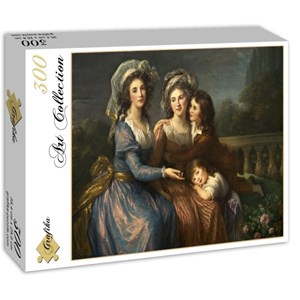 Grafika (02171) - Élisabeth Vigée Le Brun: "The Marquise de Pezay, and the Marquise de Rougé with Her Sons Alexi" - 300 piezas