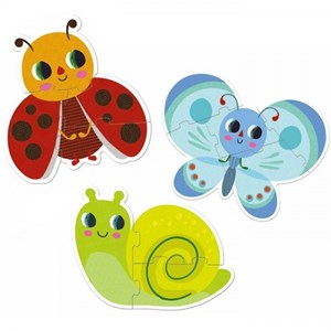 Djeco (07141) - "In the Garden" - 3 4 5 piezas