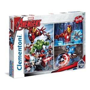 Clementoni (25203) - "Avengers" - 48 piezas
